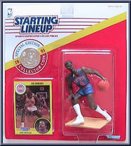 Joe Dumars from Starting Lineup - Basketball - 1991 Series manufactured by Kenner [Front]