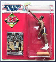 Karl Malone from Starting Lineup - Basketball - 1995 Series manufactured by Kenner [Front]