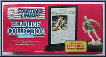 Larry Bird from Starting Lineup - Basketball - Headline Collection - 1992 manufactured by Kenner [Front]