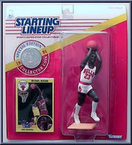 Michael Jordan from Starting Lineup - Basketball - 1991 Series manufactured by Kenner [Front]