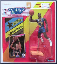 Reggie Miller from Starting Lineup - Basketball - 1992 Series manufactured by Kenner [Front]