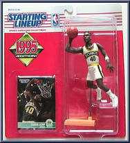 Shawn Kemp from Starting Lineup - Basketball - 1995 Series manufactured by Kenner [Front]