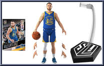 Stephen Curry from Starting Lineup - Basketball - Basic Series manufactured by Hasbro [Loose]