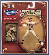 Warren Spahn from Starting Lineup - Cooperstown Collection - 1998 Series manufactured by Kenner [Front]