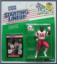 Andre Tippett from Starting Lineup - Football - 1989 Series manufactured by Kenner [Front]