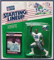 Bennie Blades from Starting Lineup - Football - 1989 Series manufactured by Kenner [Front]