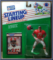 Bill Fralic from Starting Lineup - Football - 1989 Series manufactured by Kenner [Front]
