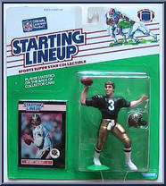 Bobby Hebert from Starting Lineup - Football - 1989 Series manufactured by Kenner [Front]