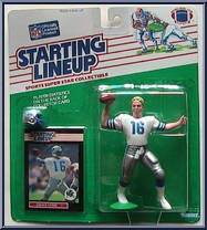 Chuck Long from Starting Lineup - Football - 1989 Series manufactured by Kenner [Front]