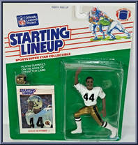 Dave Waymer from Starting Lineup - Football - 1988 Series manufactured by Kenner [Front]