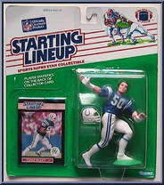 Duane Bickett from Starting Lineup - Football - 1989 Series manufactured by Kenner [Front]