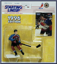 Joe Sakic from Starting Lineup - Hockey - 1996 Series manufactured by Kenner [Front]