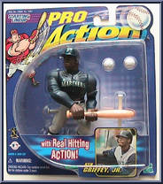 Ken Griffey Jr from Starting Lineup - Pro Action - Baseball manufactured by Kenner [Front]