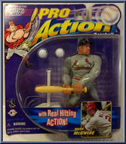 Mark McGwire from Starting Lineup - Pro Action - Baseball manufactured by Kenner [Front]