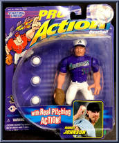 Randy Johnson from Starting Lineup - Pro Action - Baseball manufactured by Kenner [Front]