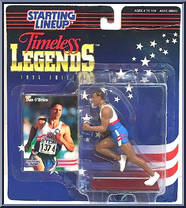 Dan O'Brien from Starting Lineup - Timeless Legends - 1996 Series manufactured by Kenner [Front]