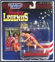 Florence Griffith-Joyner from Starting Lineup - Timeless Legends - 1996 Series manufactured by Kenner [Front]