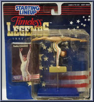 Nadia Comaneci from Starting Lineup - Timeless Legends - 1996 Series manufactured by Kenner [Front]