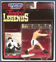 Rocky Marciano from Starting Lineup - Timeless Legends - 1995 Series manufactured by Kenner [Front]