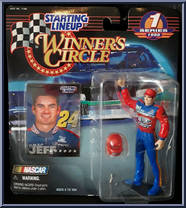 Jeff Gordon from Starting Lineup - Winner's Circle - 1998 Series 1 manufactured by Kenner [Front]