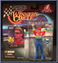 Jeff Gordon from Starting Lineup - Winner's Circle - 1999 Series 1 manufactured by Kenner [Front]