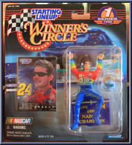 Jeff Gordon from Starting Lineup - Winner's Circle - 1999 Series 1 manufactured by Kenner [Front]