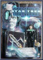 Commander Deanna Troi from Star Trek - First Contact - Basic Series manufactured by Playmates [Front]