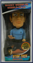 Spock (Blue Shirt) from Star Trek - Wacky Wobblers manufactured by Funko [Front]