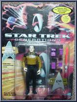 Lieutenant Commander Data (Second Officer) from Star Trek - Generations - Basic Series manufactured by Playmates [Front]