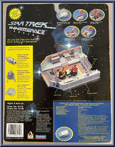 Galileo NCC-1701/7 from Star Trek - Innerspace - Mini Playsets manufactured by Playmates [Back]
