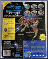Klingon Bird-of-Prey from Star Trek - Innerspace - Mini Playsets manufactured by Playmates [Back]