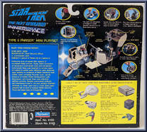 Type II Phaser from Star Trek - Innerspace - Mini Playsets manufactured by Playmates [Back]