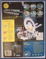 U.S.S. Stargazer Starship from Star Trek - Innerspace - Mini Playsets manufactured by Playmates [Back]