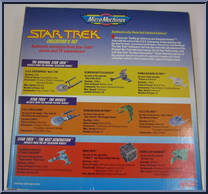 Collector's Set (9 Ships) from Star Trek - Micro Machines - Box Sets manufactured by Galoob [Back]