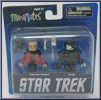Captain Picard / Hugh from Star Trek - Minimates - 2013 Wave manufactured by Diamond Select [Front]