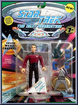 Ensign Wesley Crusher from Star Trek - Next Generation - Series 3 manufactured by Playmates [Front]