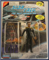 Lieutenant Commander Geordi LaForge (Movie Uniform) from Star Trek - Next Generation - Series 4 manufactured by Playmates [Front]