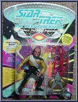 Lieutenant Worf from Star Trek - Next Generation - Series 1 manufactured by Playmates [Front]