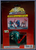 Green from Star Trooper - Wind-Ups manufactured by New-Ray [Back]