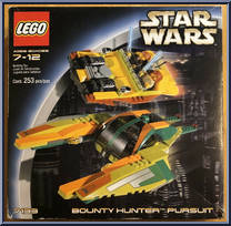Bounty Hunter Pursuit from Star Wars - Attack of the Clones - Basic Series manufactured by Lego [Front]