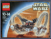 Hailfire Droid from Star Wars - Attack of the Clones - Basic Series manufactured by Lego [Front]