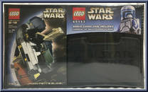 Jango Fett's Slave I (with Bonus Cargo Case) from Star Wars - Attack of the Clones - Basic Series manufactured by Lego [Front]