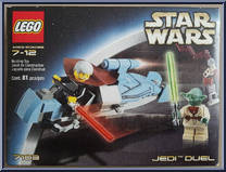 Jedi Duel from Star Wars - Attack of the Clones - Basic Series manufactured by Lego [Front]