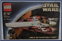 Jedi Starfighter from Star Wars - Attack of the Clones - Basic Series manufactured by Lego [Front]