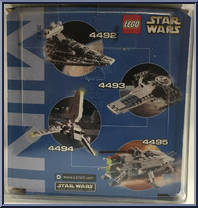 Mini AT-TE from Star Wars - Attack of the Clones - Basic Series manufactured by Lego [Back]