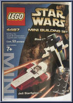Mini Jedi Starfighter & Slave I from Star Wars - Attack of the Clones - Basic Series manufactured by Lego [Front]