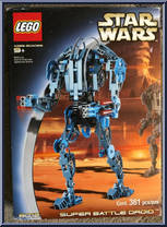 Super Battle Droid from Star Wars - Attack of the Clones - Basic Series manufactured by Lego [Front]