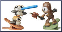 Porgs vs Chewie Action Figure