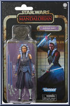 Ahsoka Tano from Star Wars - Black Series (2020) - Credit Collection manufactured by Hasbro [Front]