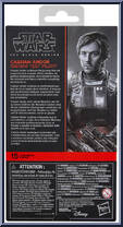 Cassian Andor (Sienar Test Pilot) from Star Wars - Black Series (2020) - Andor manufactured by Hasbro [Back]